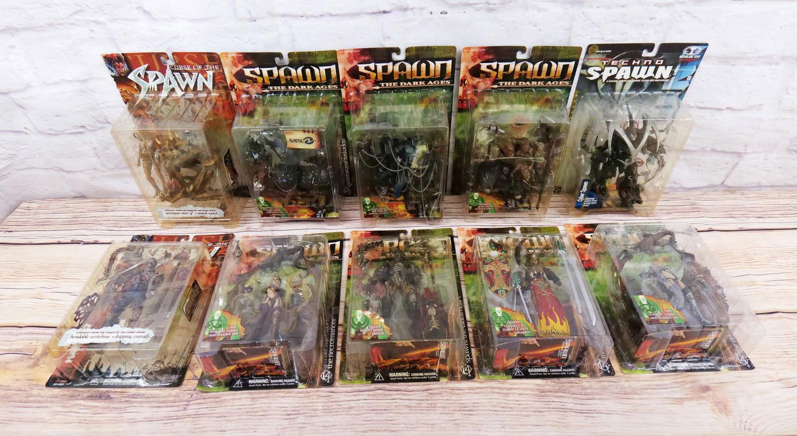 Lot of 10 McFarlane Spawn Action Figures - Series 13 - 15 (1 of 11)