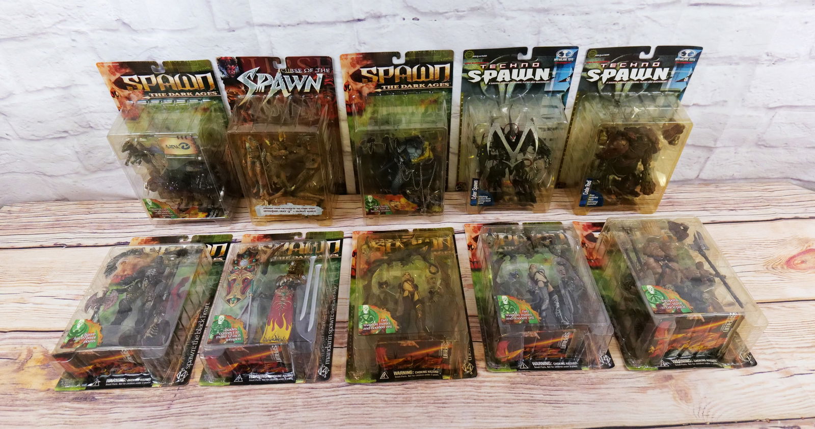 Lot of 10 McFarlane Spawn Action Figures - Series 13 - 15 (1 of 11)