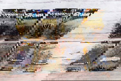 Lot of 8 McFarlane Spawn Action Figures - Series 13 - 17