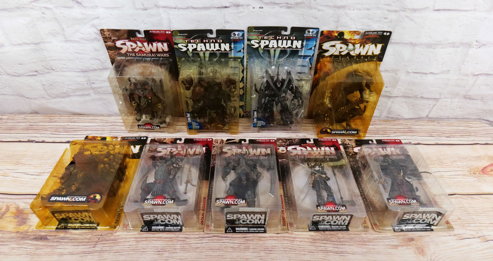 Lot of 9 McFarlane Spawn Action Figures - Series 15 - 19 (1 of 12)