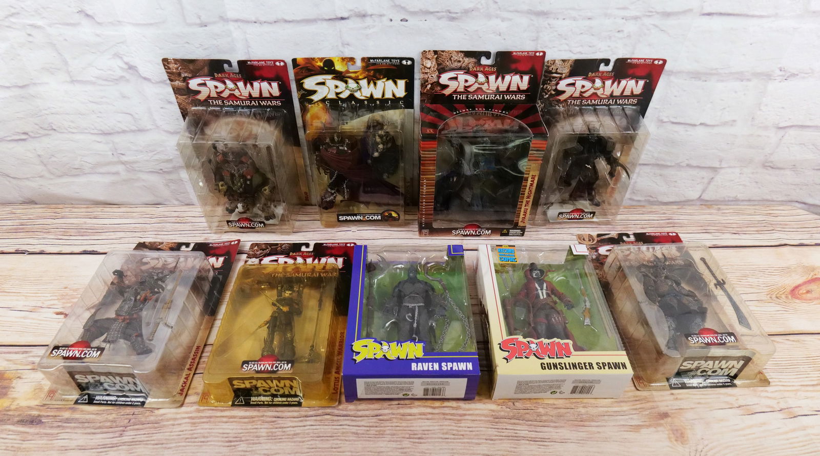 Lot of 9 McFarlane Spawn Action Figures - Series 17 - 22 (1 of 11)