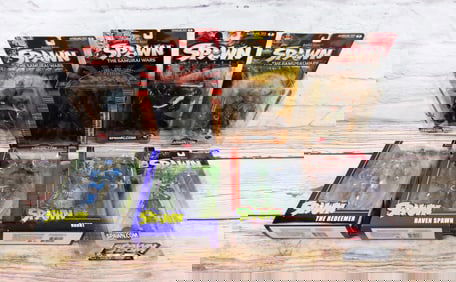 Lot of 8 McFarlane Spawn Action Figures - Series 17-22