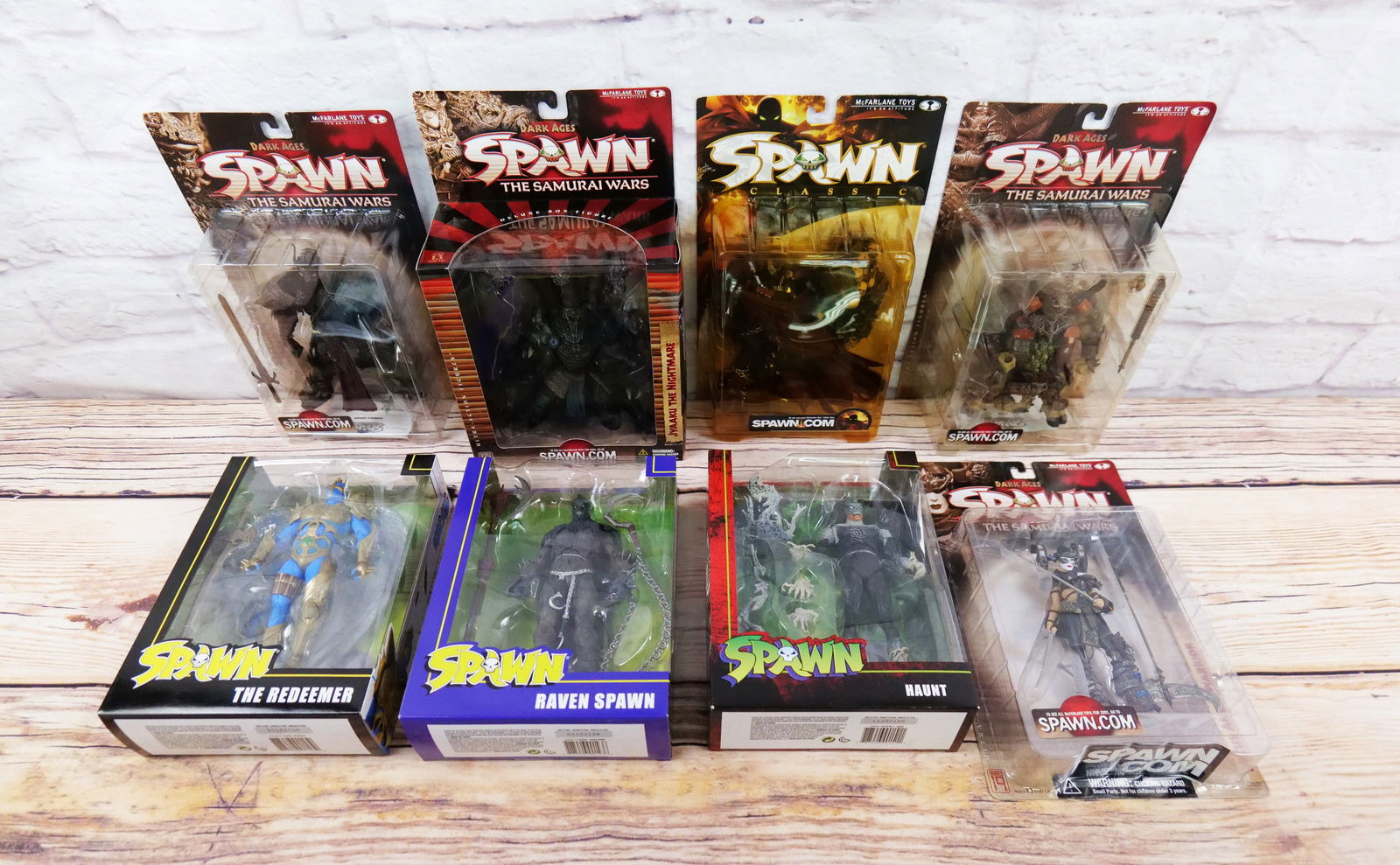 Lot of 8 McFarlane Spawn Action Figures - Series 17-22 (1 of 10)