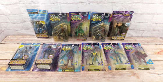 Lot of 11 McFarlane Total Chaos and Wetworks Action Figures