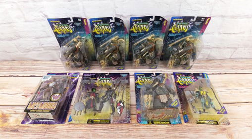 Lot of 8 McFarlane Total Chaos and Wetworks Action Figures