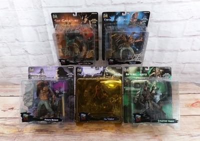 Lot of 5 Stan Winston Creatures Action Figures