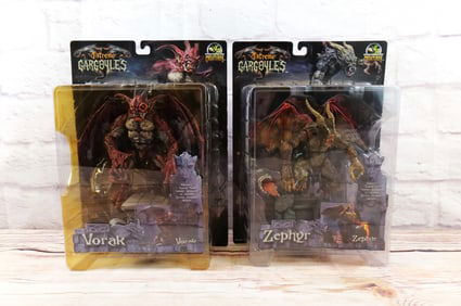 Lot of 3 Stan Winston Creatures Extreme Gargoyles Action Figures