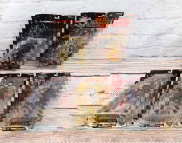 Lot of 5 McFarlane Movie Maniacs Action Figures