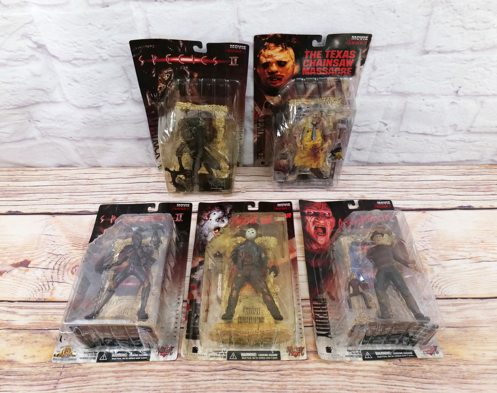 Lot of 5 McFarlane Movie Maniacs Action Figures (1 of 11)