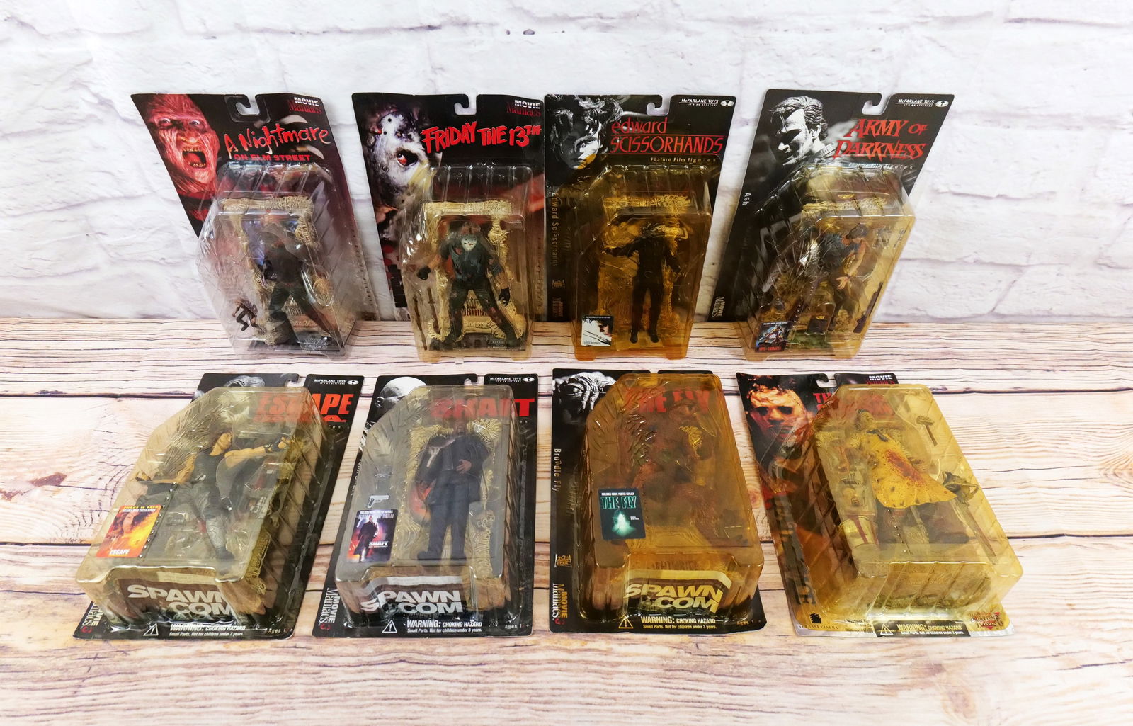Lot of 8 McFarlane Movie Maniacs Action Figures (1 of 10)