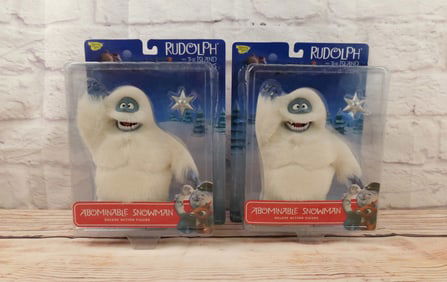 Lot of 2 Abominable Snowman Figures