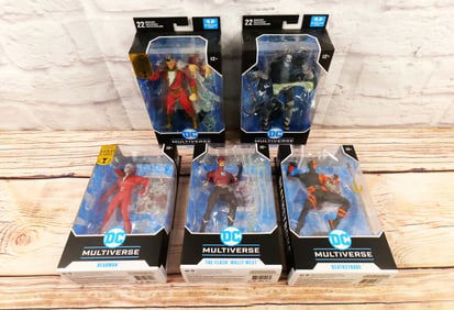Lot of 5 McFarlane DC Multiverse Action Figures