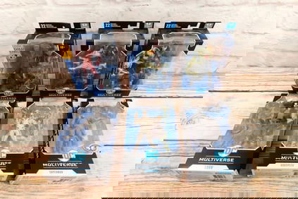 Lot of 6 McFarlane DC Multiverse Action Figures