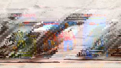 Lot of 3 NECA Iron Maiden Action Figures