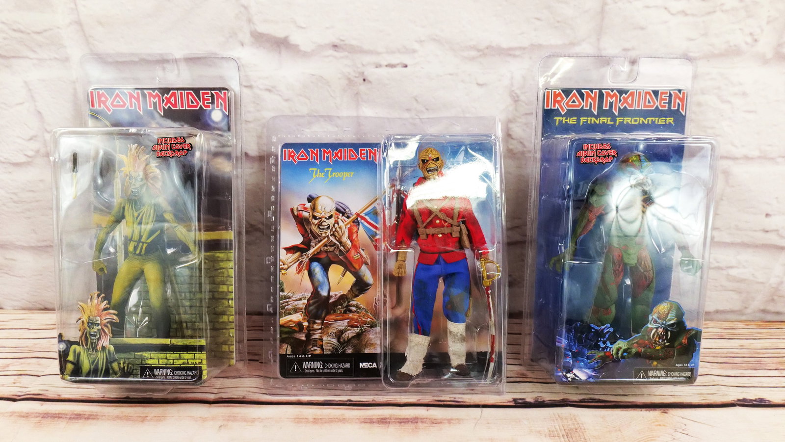 Lot of 3 NECA Iron Maiden Action Figures (1 of 15)