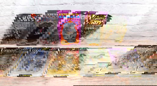 Lot of 8 McFarlane Music Related Action Figures