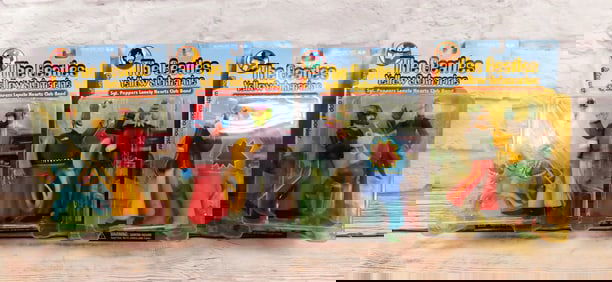 Set of 4 The Beatles Sgt. Peppers Lonely Hearts Club Band Figures