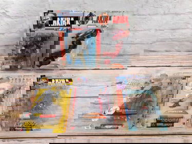 Lot of 5 McFarlane Japanese Animation Inspired Action Figures