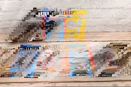 Lot of 6 McFarlane Japanese Animation Inspired Action Figures