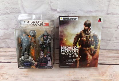 Lot of Video Game Action Figures