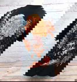 Vintage Bad Kitty Tee Shirt - Dream Colours