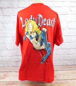 Vintage Lady Death Tee Shirt - Dream Colours