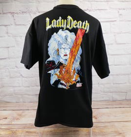 Vintage Lady Death Tee Shirt - Fashion Victim