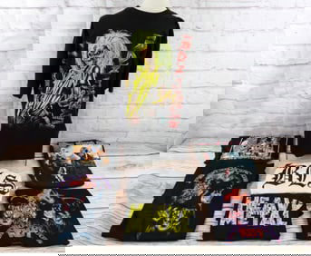 Lot of 7 Vintage Rock Shirts