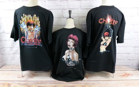 Lot of 3 Vintage Chastity Tee Shirts