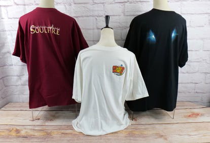 Lot of 3 Comic Related Tee Shirts