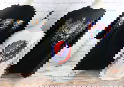 Lot of 3 Clown/Zombie Tee Shirts