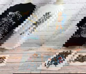 Lot of 4 Top Cow Comic Related Tee Shirts