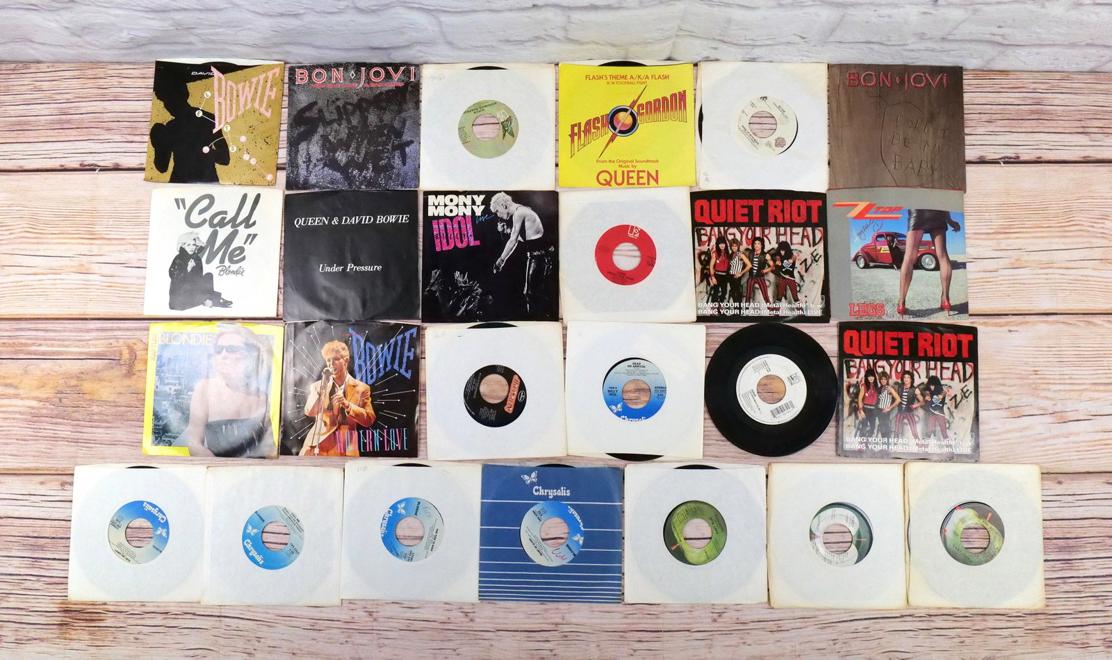 Lot of Rock and Roll 45's (1 of 7)