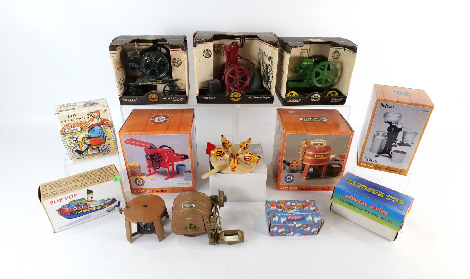 Lot of Tin Toys and Industrial Age Replicas (1 of 10)