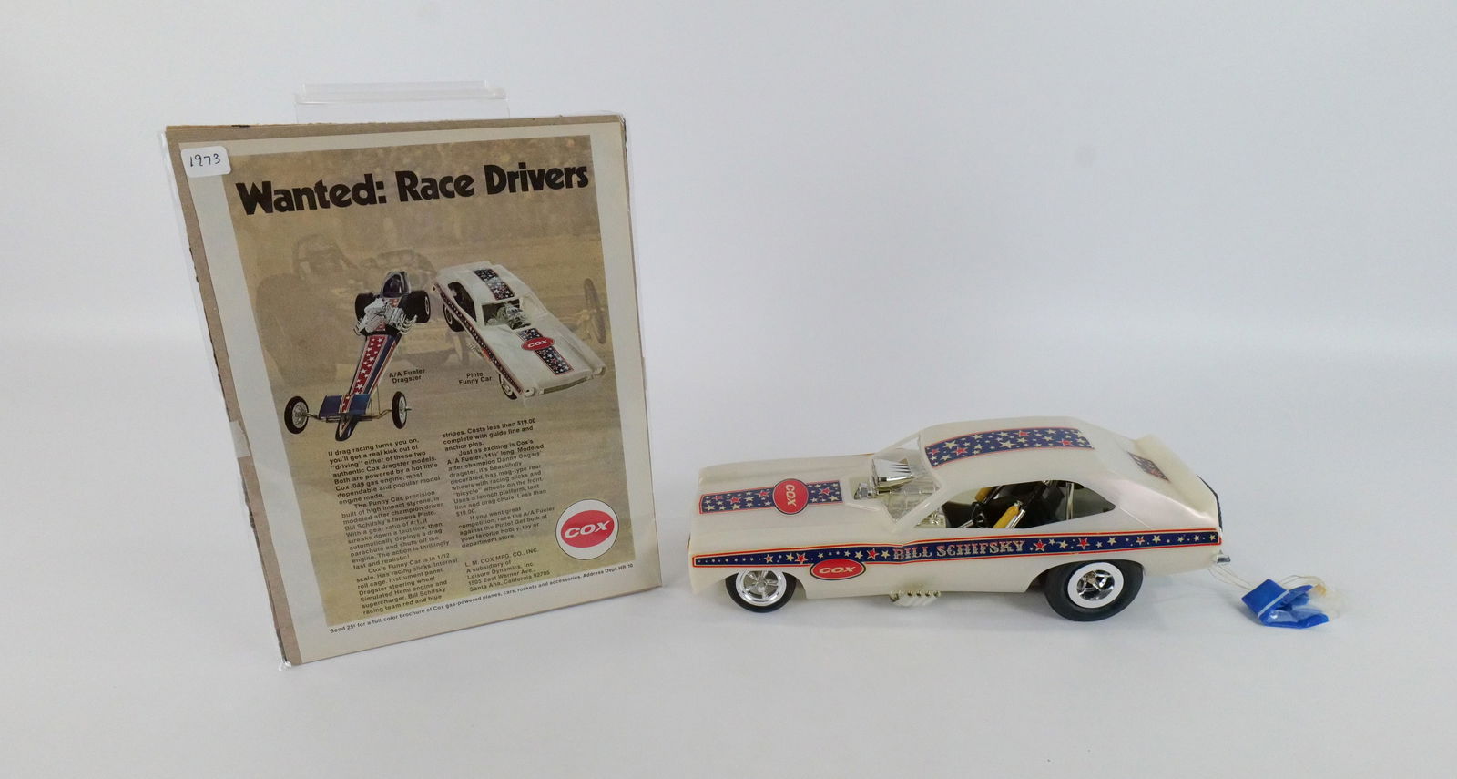 Cox Ford Pinto Gas Powered Bill Schifsky Funny Car (1 of 9)