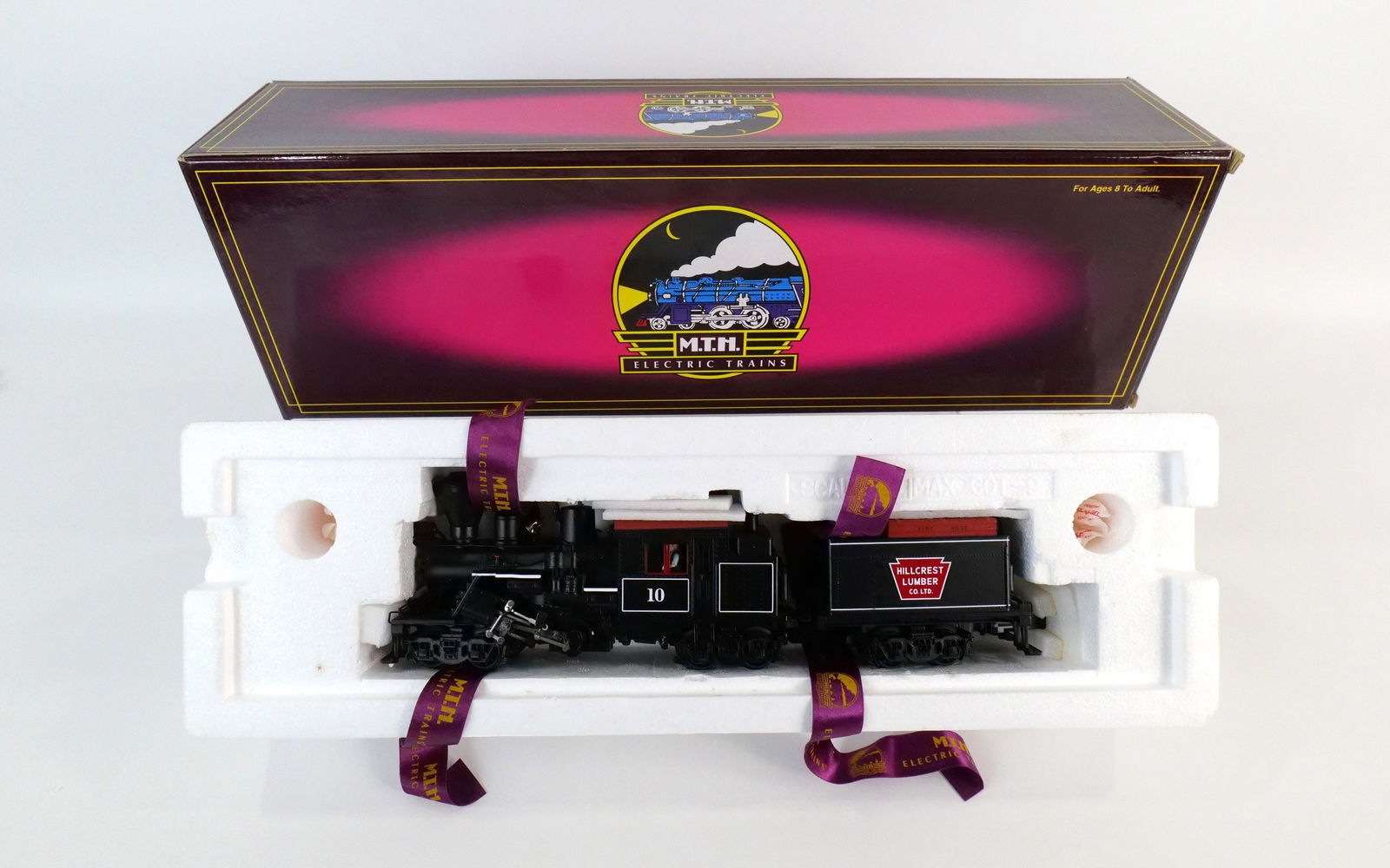 M.T.H. Rail King HillCrest Lumber Co. Climax Locomotive (1 of 11)