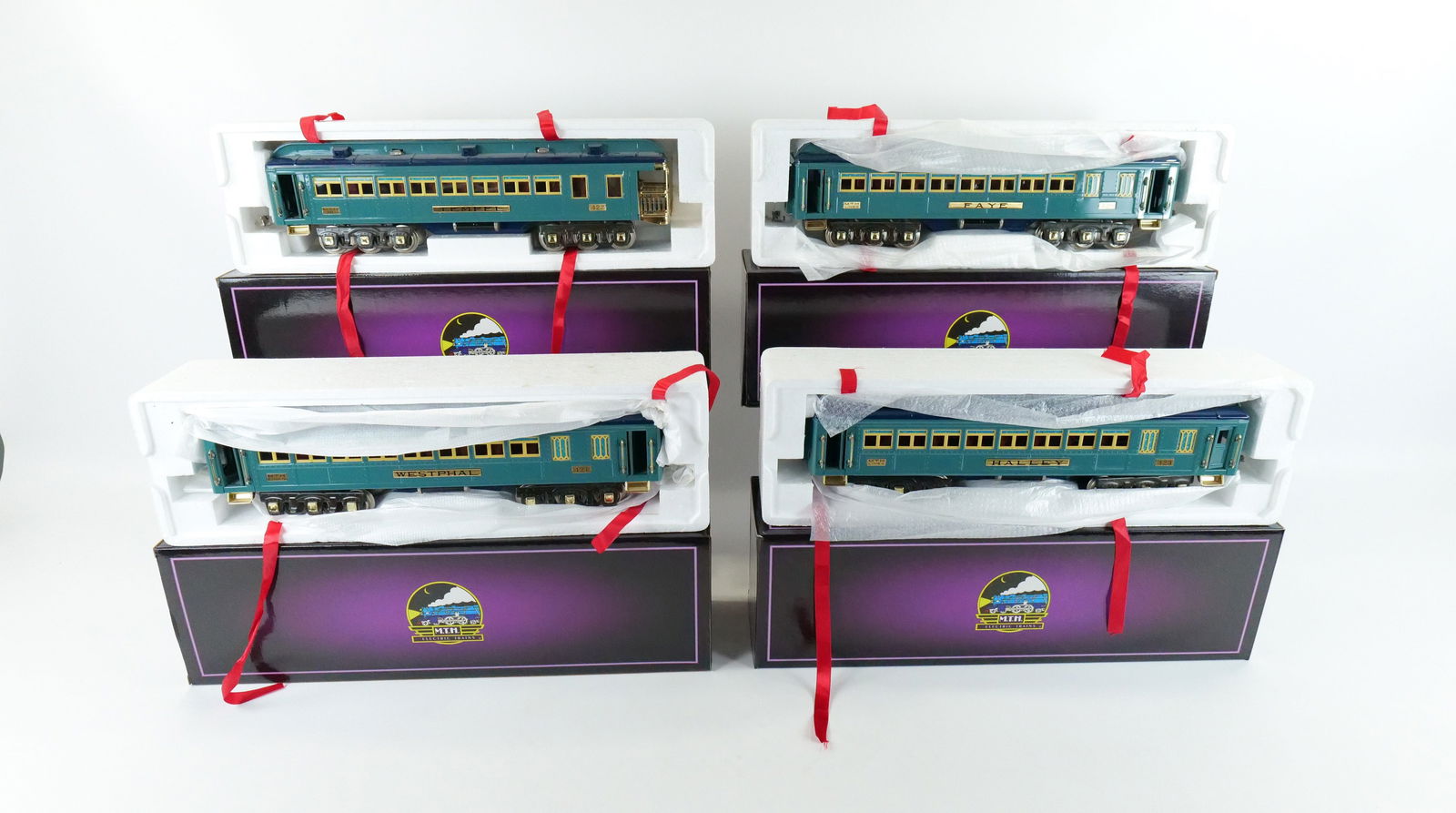 MTH Tinplate Traditions Blue Comet Train Set (1 of 16)