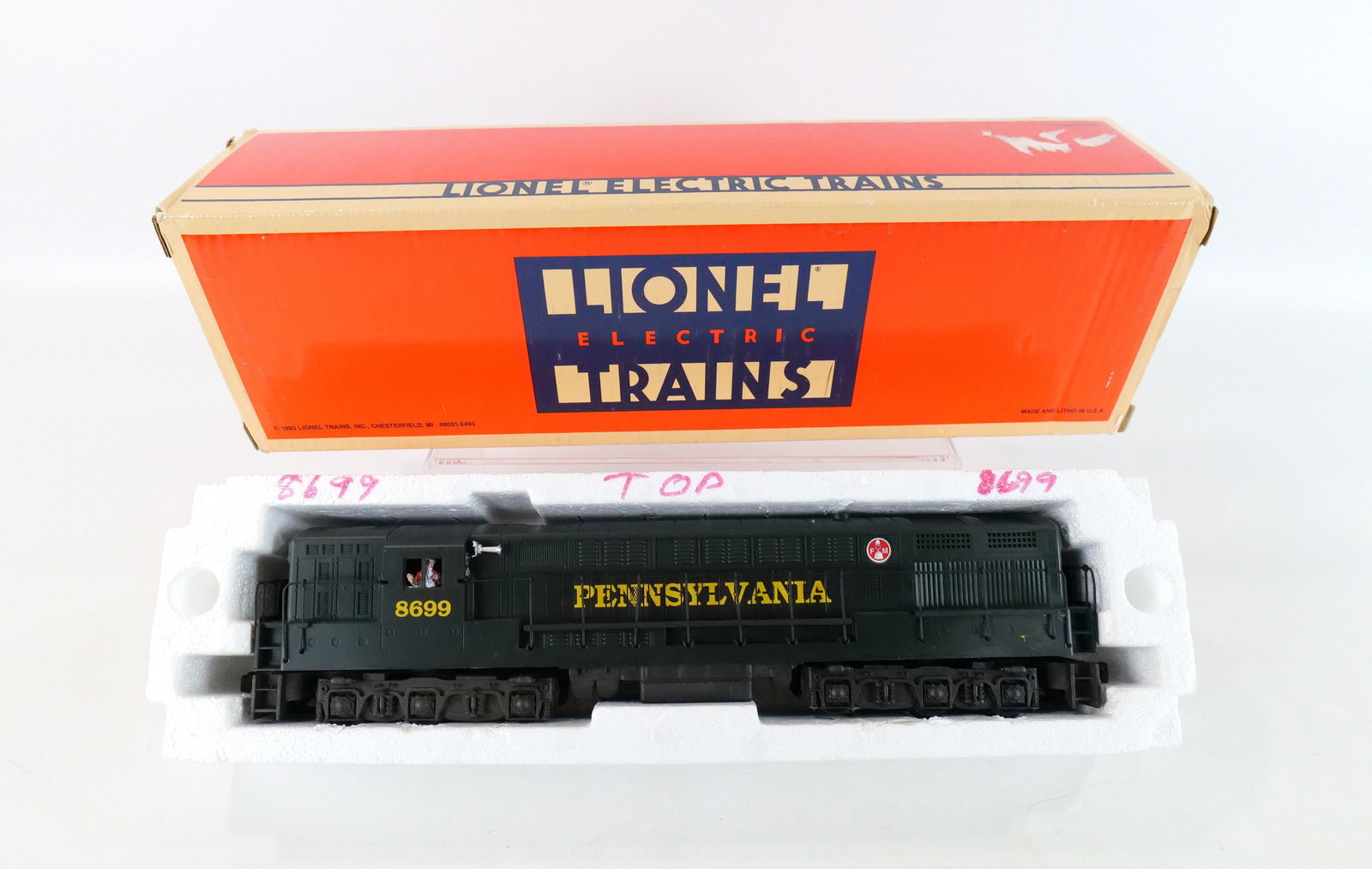 Lionel Pennsylvania Fairbanks Morbe Train Master Diesel Engine (1 of 15)