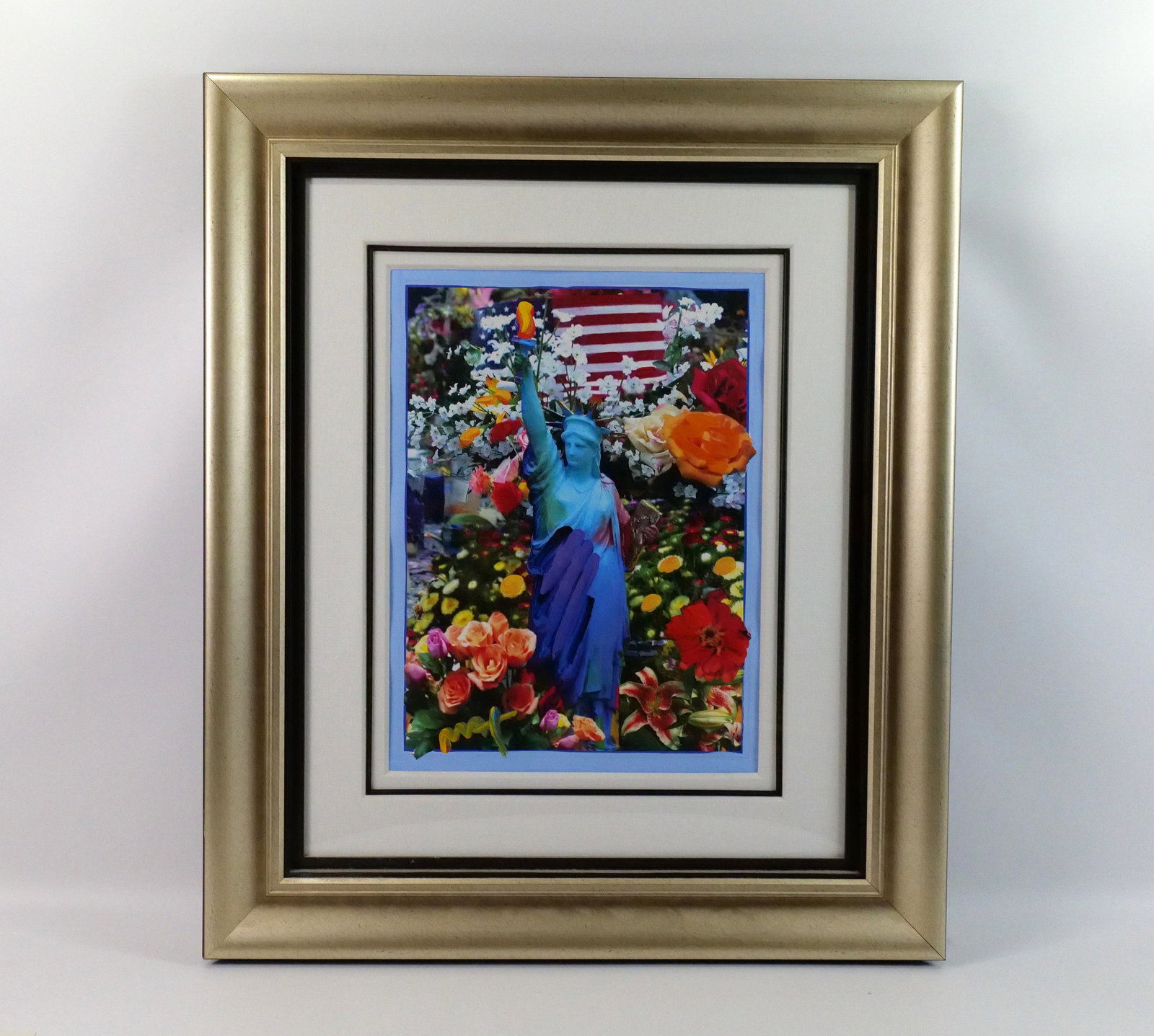 Peter Max Mixed Media "Land of the Free Home of the Brave II" (1 of 7)