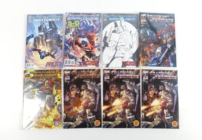 Long Box of Transformers Comics