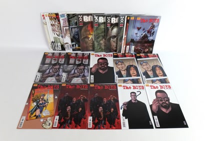 Lot of Punisher and The Boys Comics