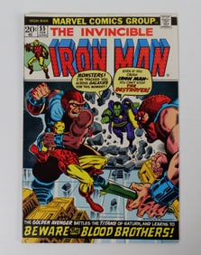 The Invincible Iron Man Comic #55