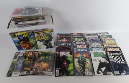 Short Box of Incredible Hulk Comics #29-75