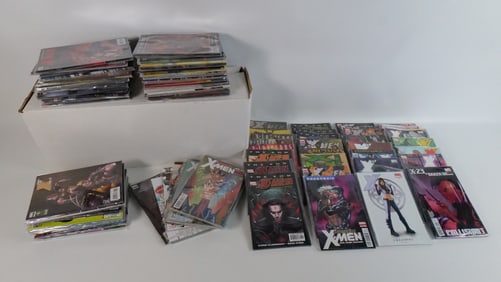 Long Box of X-MEN Comics