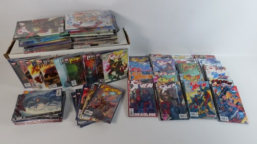 Long Box of X-MEN Comics