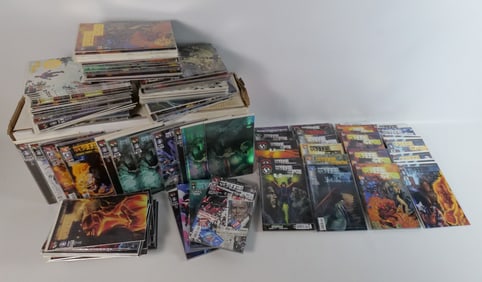 Long Box of Rising Stars Comics