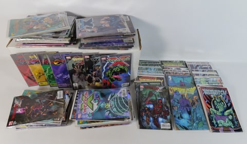 Long Box of Mixed Comics