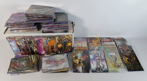 Long Box Michael Turner's Soulfire Comics