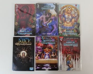 Lot of Alice in Wonderland Comics