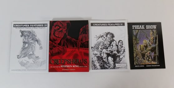 Lot of Bernie Wrightson Horror Books